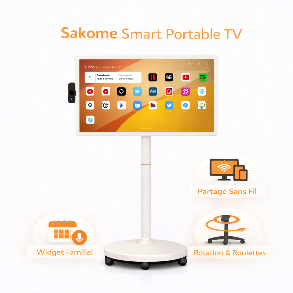 Sakome Smart TV Portable