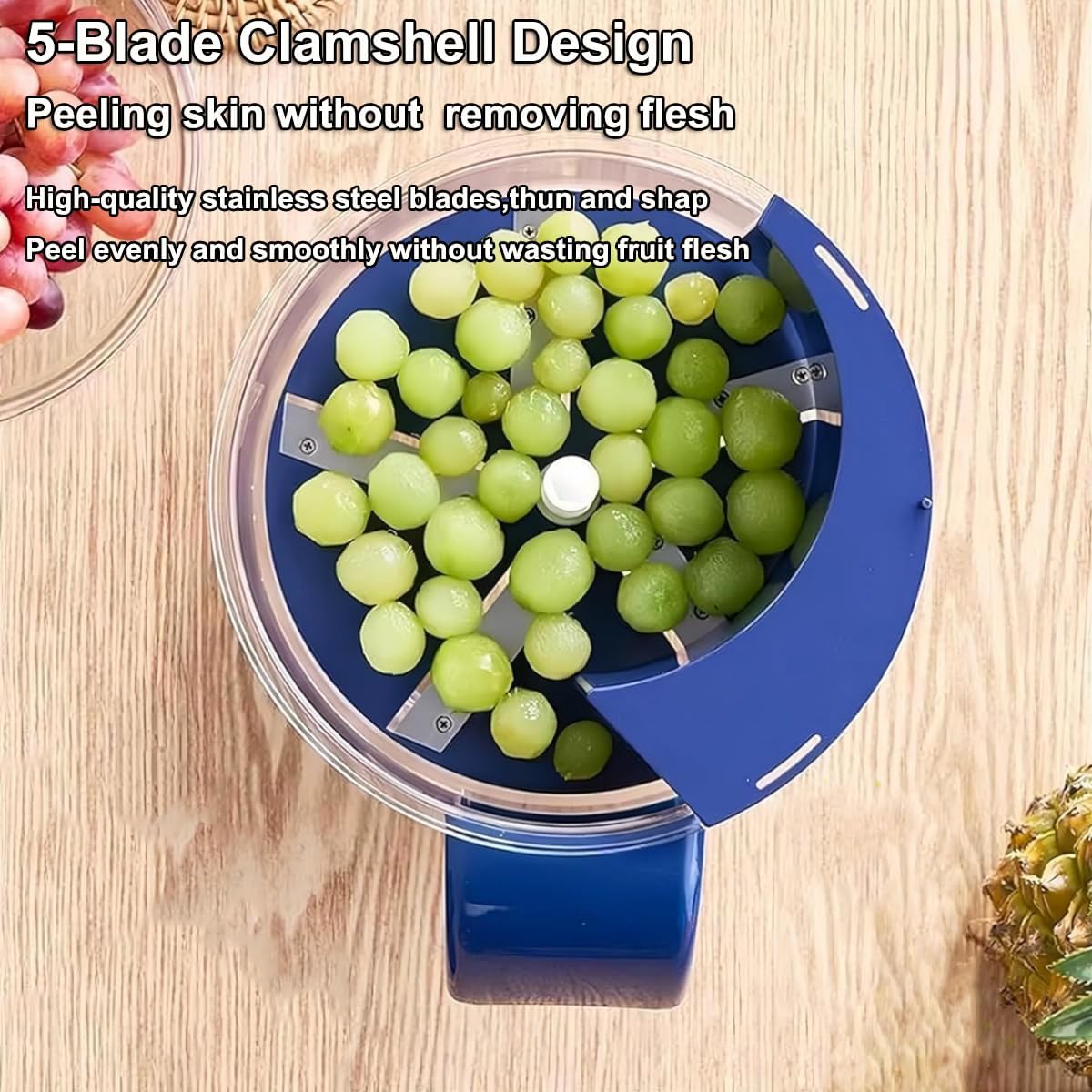 Quick Peel Pro™ – L’éplucheur intelligent qui simplifie votre cuisine